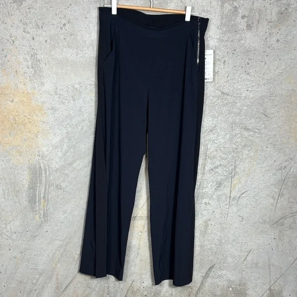 ATHLETA Gramercy Track Trouser, Navy Blue and Black - Picture 2 of 11